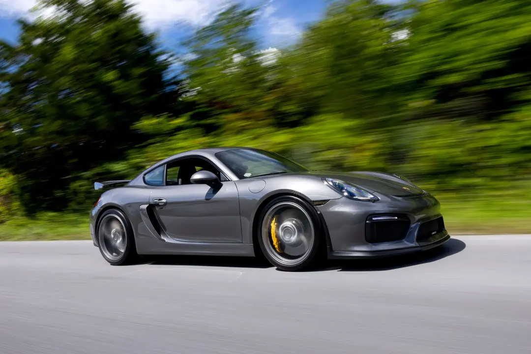 2015 Porsche Cayman GT4, sold Sep 2026