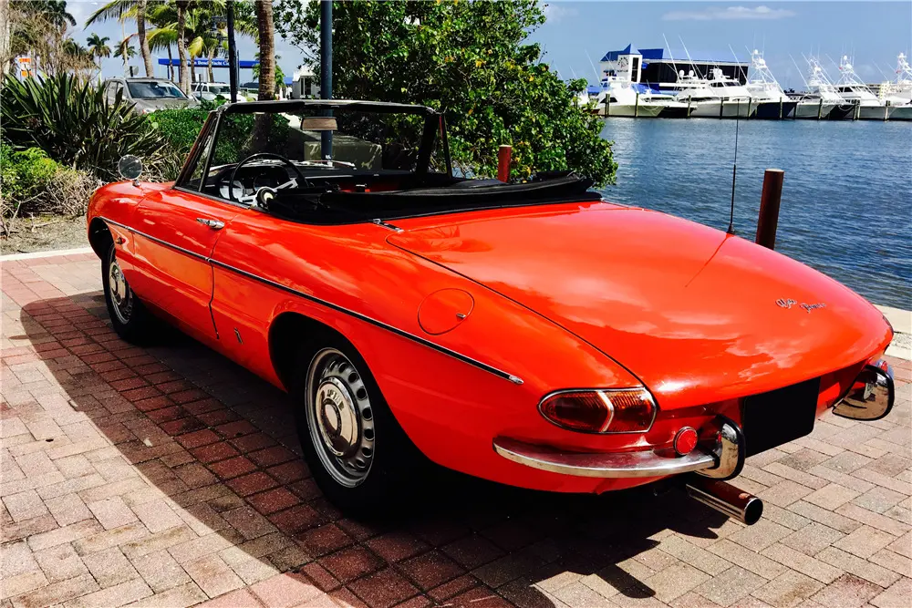 1966 Alfa Romeo Spider, sold Apr 2017