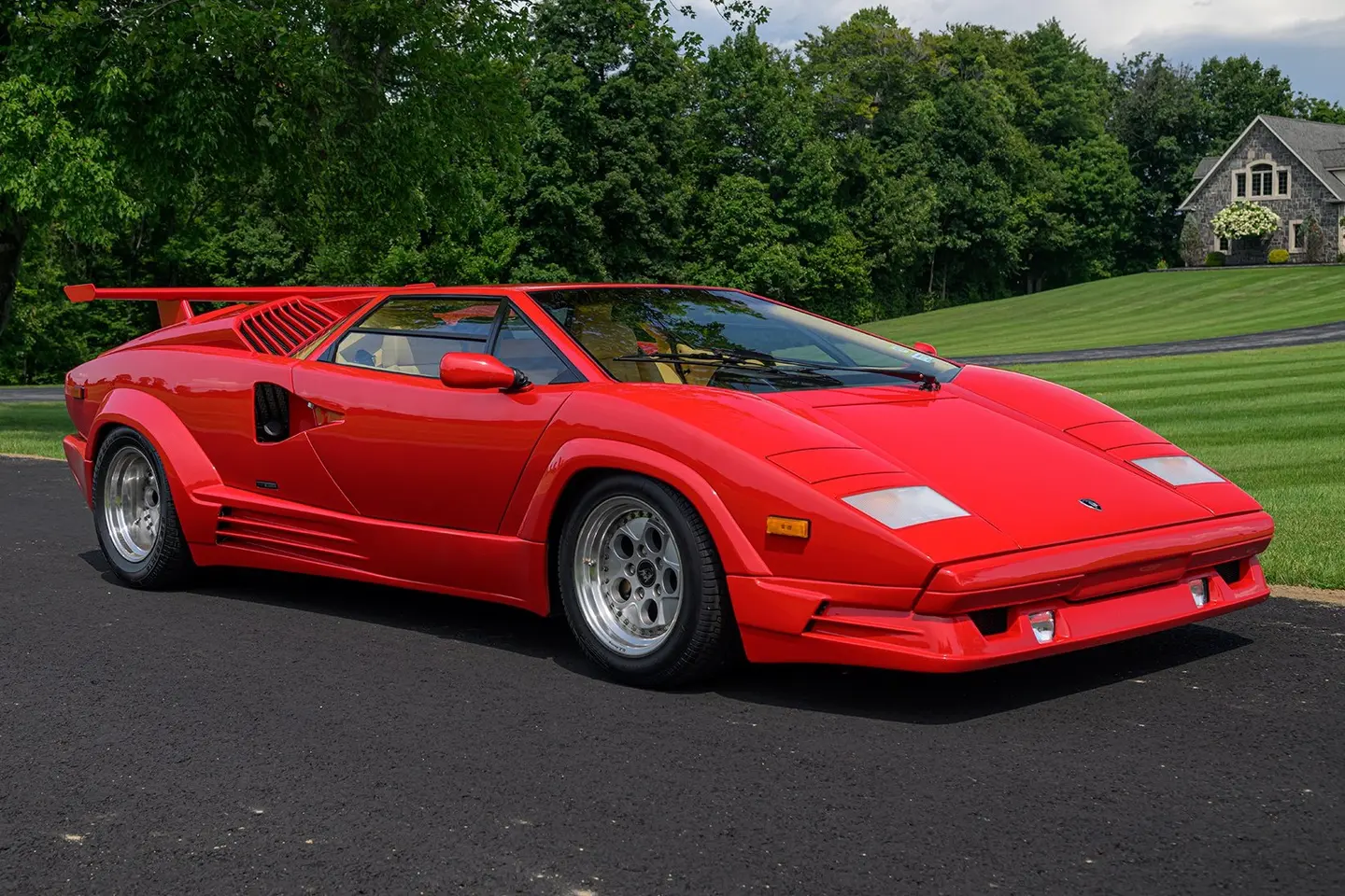 1988 Lamborghini Countach 25th Anniversary, sold Oct 2026
