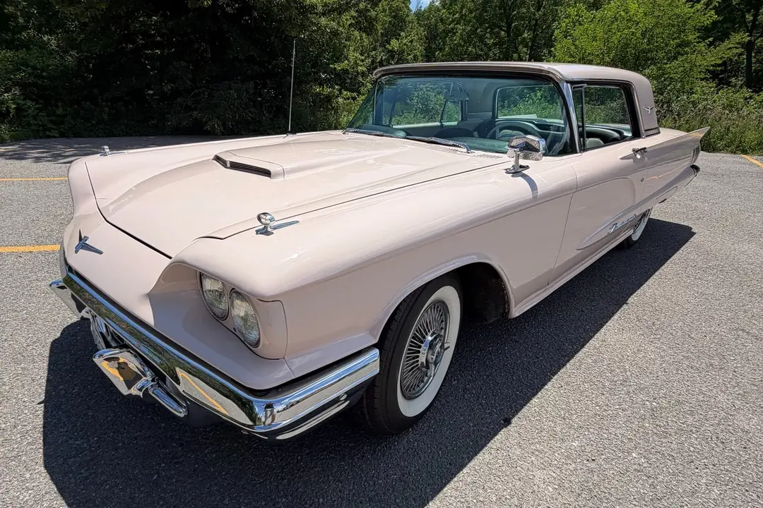 1958 Ford Thunderbird, sold Aug 2026