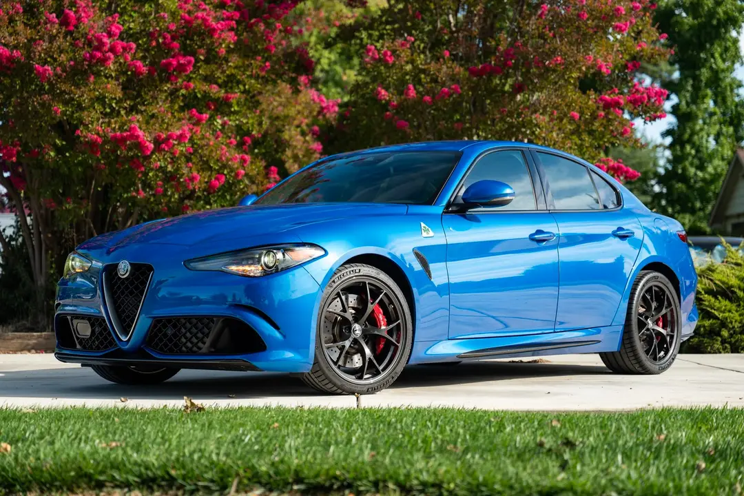 2016 Alfa Romeo Giulia Quadrifoglio, sold Sep 2026