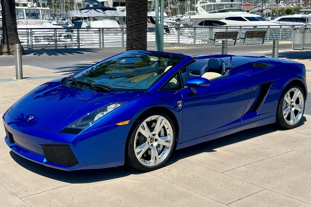 2006 Lamborghini Gallardo Spyder 5.0, sold Aug 2025