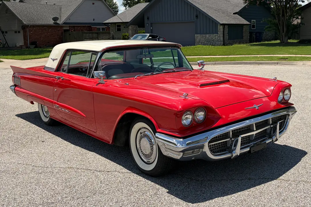 1958 Ford Thunderbird, sold Jul 2026