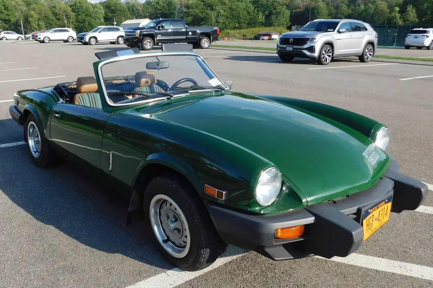 1974 Triumph Spitfire 1500, sold Oct 2026