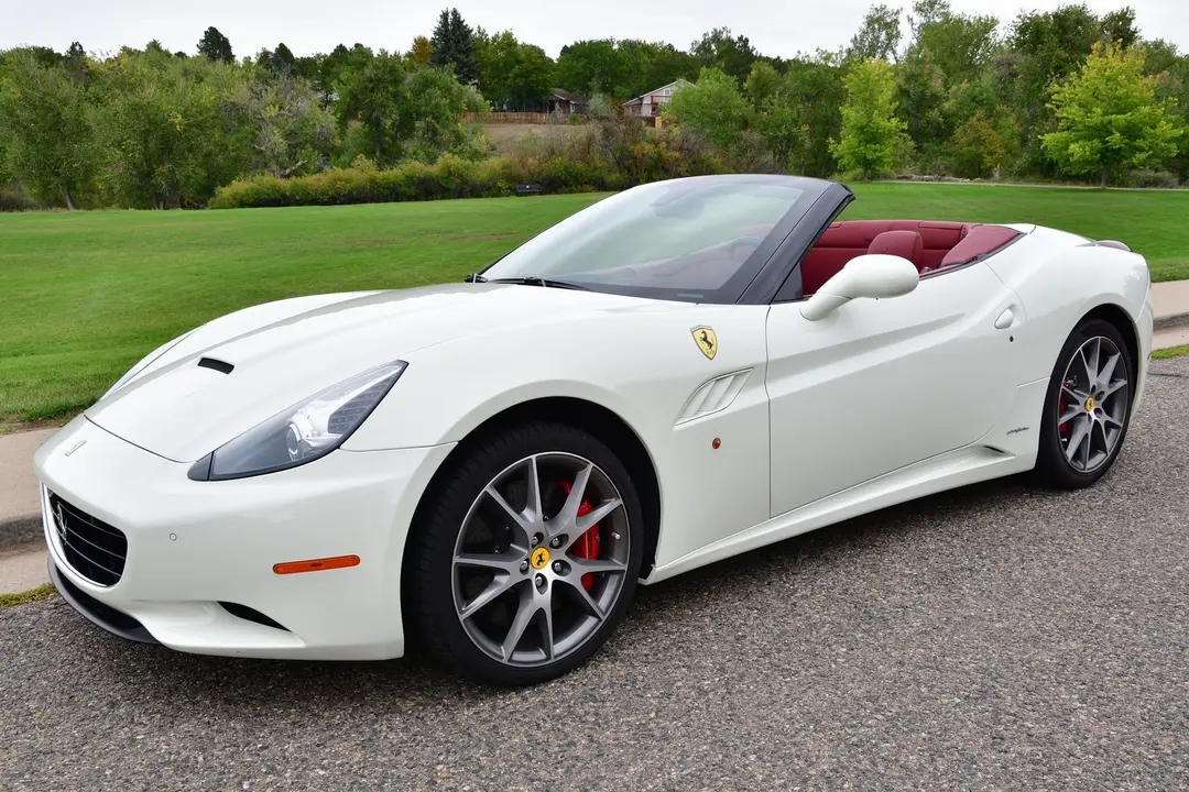 Ferrari California, sold Oct 2026