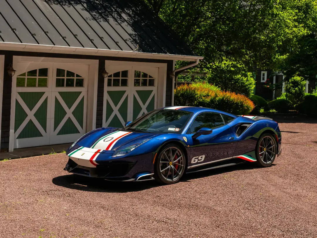 2019 Ferrari 488 Pista Piloti Ferrari, sold Aug 2024
