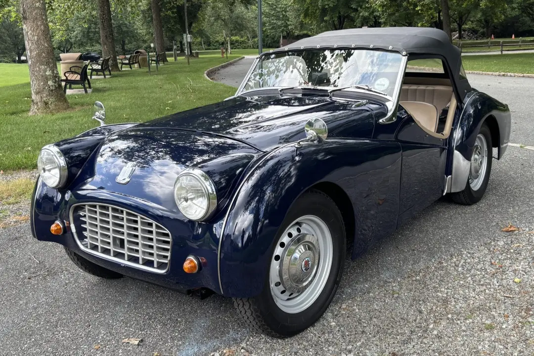 1955 Triumph TR3, sold Aug 2025