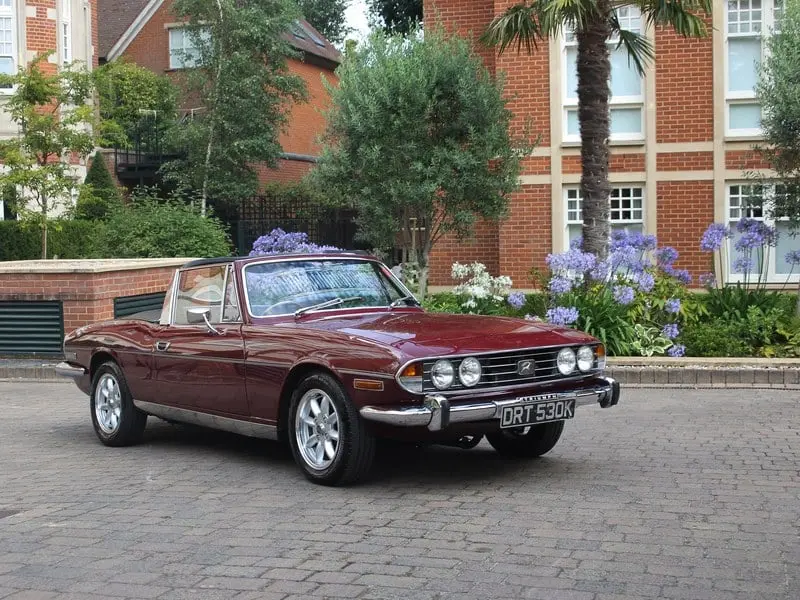 1970 Triumph Stag, sold Sep 2026