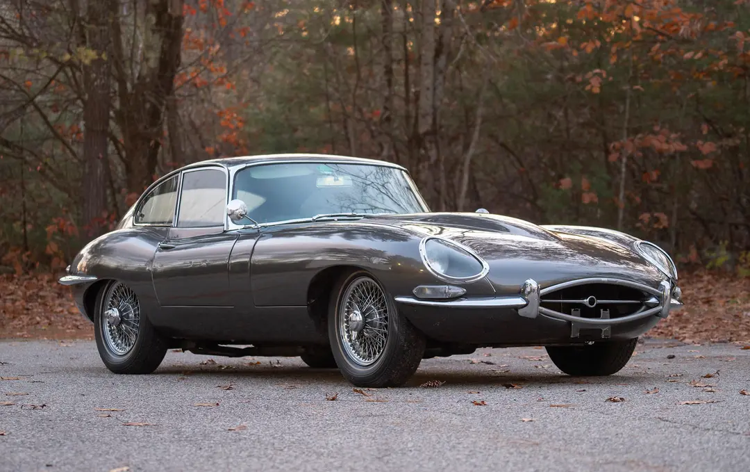 1961 Jaguar E-Type Coupe 3.8, sold Dec 2023