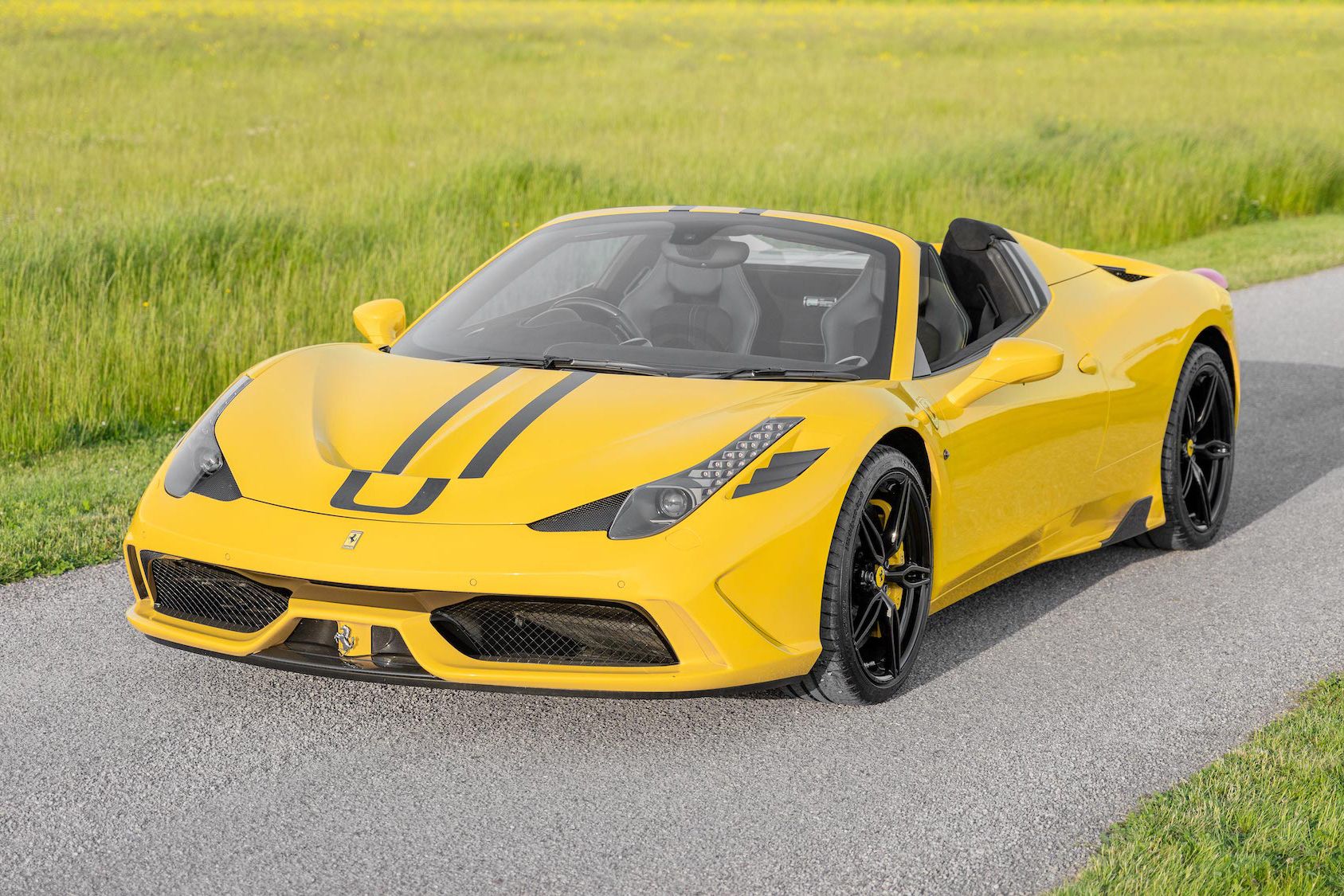 2014 Ferrari 458 Speciale Aperta, sold Jun 2021