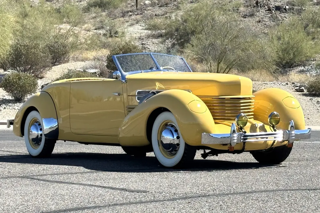 1937 Cord 812 Supercharged, sold Apr 2025