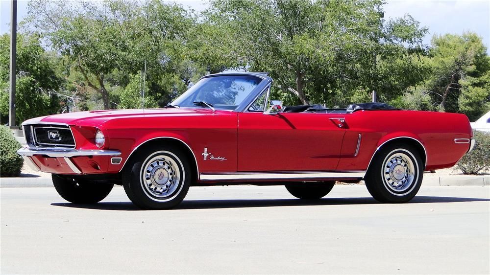 1968 Ford Mustang GT Convertible, photo 2